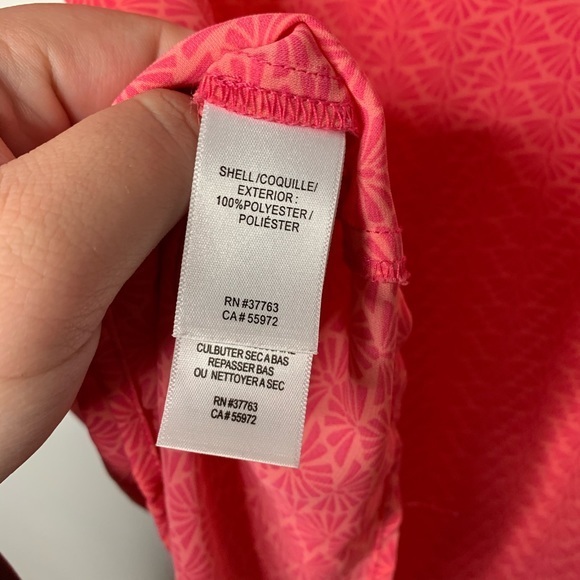 Laundry by Shelli Segal Pink Sleeveless Blouse XL - Picture 7 of 9